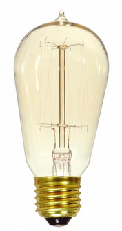 40 Watt ST19 Incandescent; Clear; 3000 Average rated hours; 160 Lumens; Medium base; 120 Volt (27|S2413)