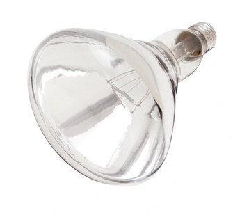 375 Watt R40 Incandescent; Clear Heat; 5000 Average rated hours; Medium base; 120 Volt; Shatter (27|S7012)