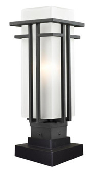 1 Light Outdoor Pier Mounted Fixture (276|549PHM-SQPM-BK)