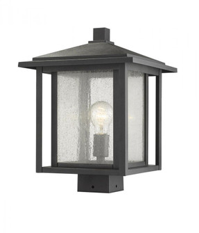 1 Light Outdoor Post Mount Fixture (276|554PHBS-BK)