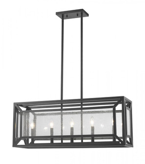 5 Light Linear Chandelier (276|6005-33BRZ)