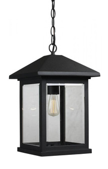 1 Light Outdoor Chain Mount Ceiling Fixture (276|531CHB-BK)