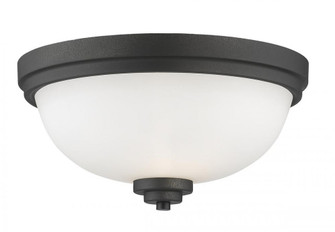 2 Light Flush Mount (276|443F2-BRZ)
