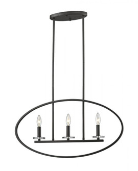 3 Light Linear Chandelier (276|2010-3L-BRZ)