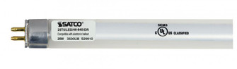 25 Watt T5 LED; Miniature bi-pin base; 4000K; 50000 Average rated hours; 3500 Lumens; Type A; (27|S29910)