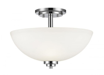 3 Light Semi Flush Mount (276|443SF-CH)