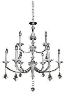 Floridia (6+3) Light 2 Tier Chandelier (1252|012172-010-FR001)