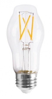 5.5 Watt BT15 LED Filament; Clear; Medium base; 2700K; 500 Lumens; 120 Volt (27|S8559)