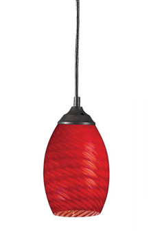 1 Light Pendant (276|131-RED)