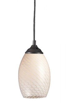 1 Light Pendant (276|131-WHITE)
