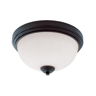 2 Light Flush Mount (276|314F2-BRZ)