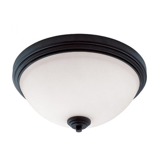 3 Light Flush Mount (276|314F3-BRZ)