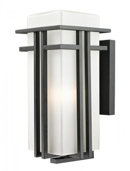 1 Light Outdoor Wall Light (276|549B-BK)