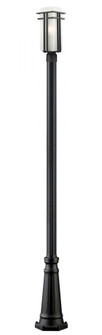 1 Light Outdoor Post Mounted Fixture (276|549PHBR-519P-BK)
