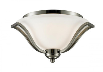 3 Light Flush Mount (276|704F3-BN)