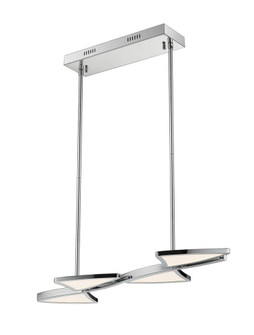 1 Light Linear Chandelier (276|1003-4CH-LED)