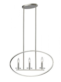 3 Light Linear Chandelier (276|2010-3L-BN)