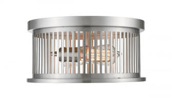 2 Light Flush Mount (276|334F2BN)