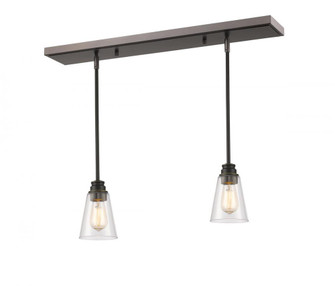1 Light Linear Chandelier (276|428MP-2OB)