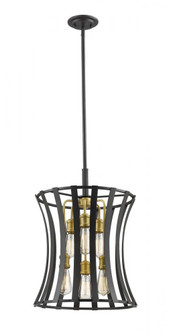 6 Light Pendant (276|446-18BZGD)