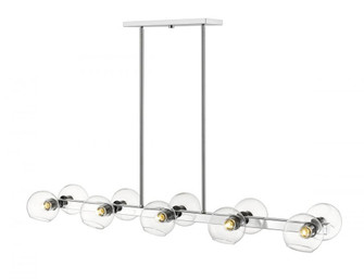 10 Light Linear Chandelier (276|455-10L-CH)