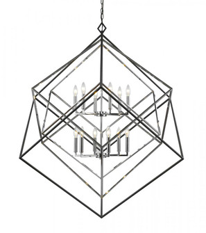 12 Light Chandelier (276|457-12CH-MB)