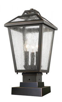 3 Light Outdoor Pier Mounted Fixture (276|539PHMS-SQPM-ORB)