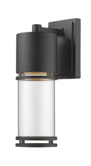 1 Light Outdoor Wall Light (276|553M-BK-LED)
