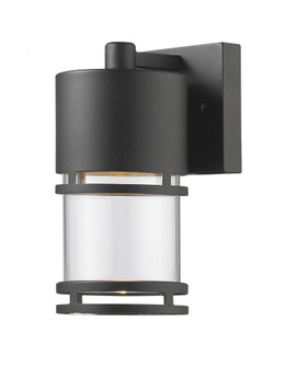 1 Light Outdoor Wall Light (276|553S-BK-LED)