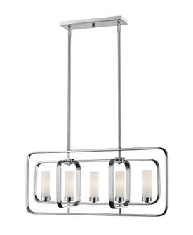 5 Light Linear Chandelier (276|6000-5L-CH)