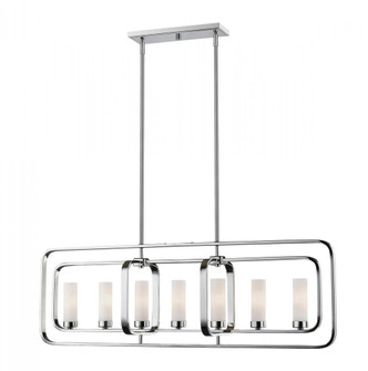 7 Light Linear Chandelier (276|6000-7L-CH)