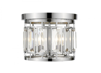 3 Light Flush Mount (276|6007F-CH)