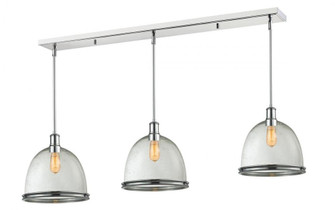 3 Light Linear Chandelier (276|719P13-3CH)