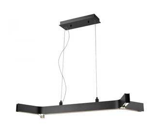 1 Light Linear Chandelier (276|8002-42MB-LED)