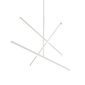 Vega 45-in White LED Chandeliers (461|CH10345-WH)