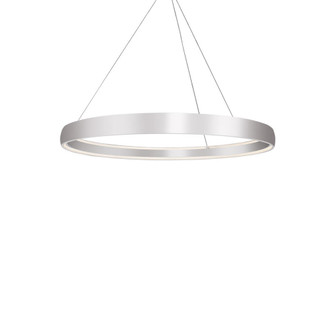 Halo 53-in Brushed Silver LED Pendant (461|PD22753-BS)