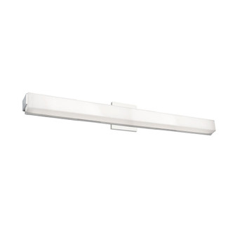 Latitude 37-in Chrome Damp-Rated Dimmable LED Vanity Light (461|VL47237-CH)