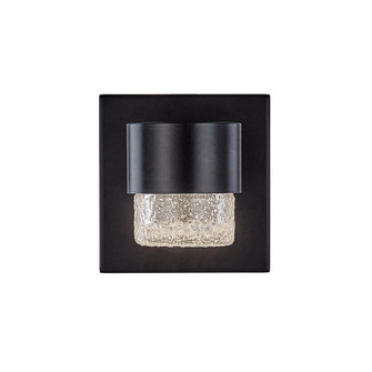 Copenhagen 5-in Black LED Exterior Wall Sconce (461|EW48205-BK)