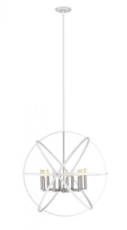 10 Light Chandelier (276|463-36HWH-BN)
