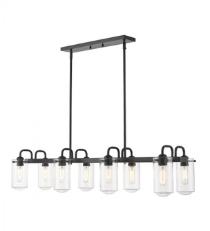 8 Light Linear Chandelier (276|471-8L-MB)
