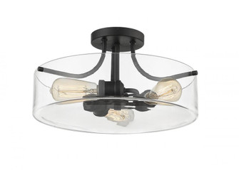 3 Light Semi Flush Mount (276|471SF-MB)