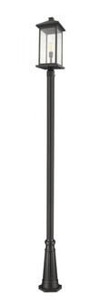 1 Light Outdoor Post Mounted Fixture (276|531PHBXLR-519P-BK)