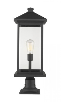 1 Light Outdoor Pier Mounted Fixture (276|531PHBXLR-533PM-BK)