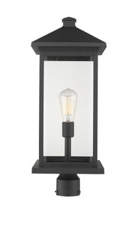 1 Light Outdoor Post Mount Fixture (276|531PHBXLR-BK)