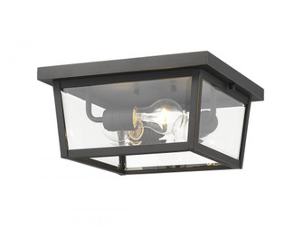 3 Light Outdoor Flush Mount (276|568F-ORB)