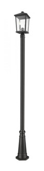 2 Light Outdoor Post Mounted Fixture (276|568PHBR-519P-BK)