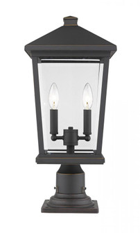 2 Light Outdoor Pier Mounted Fixture (276|568PHBR-533PM-ORB)