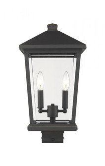 2 Light Outdoor Post Mount Fixture (276|568PHBS-ORB)