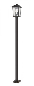 3 Light Outdoor Post Mounted Fixture (276|568PHXLS-536P-ORB)