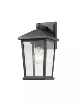 1 Light Outdoor Wall Light (276|568S-BK)